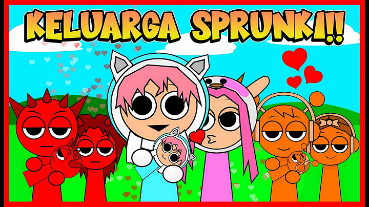 ATUN & MOMON MENIKAH DAN PUNYA ANAK DI SPRUNKI !! Feat @sapipurba