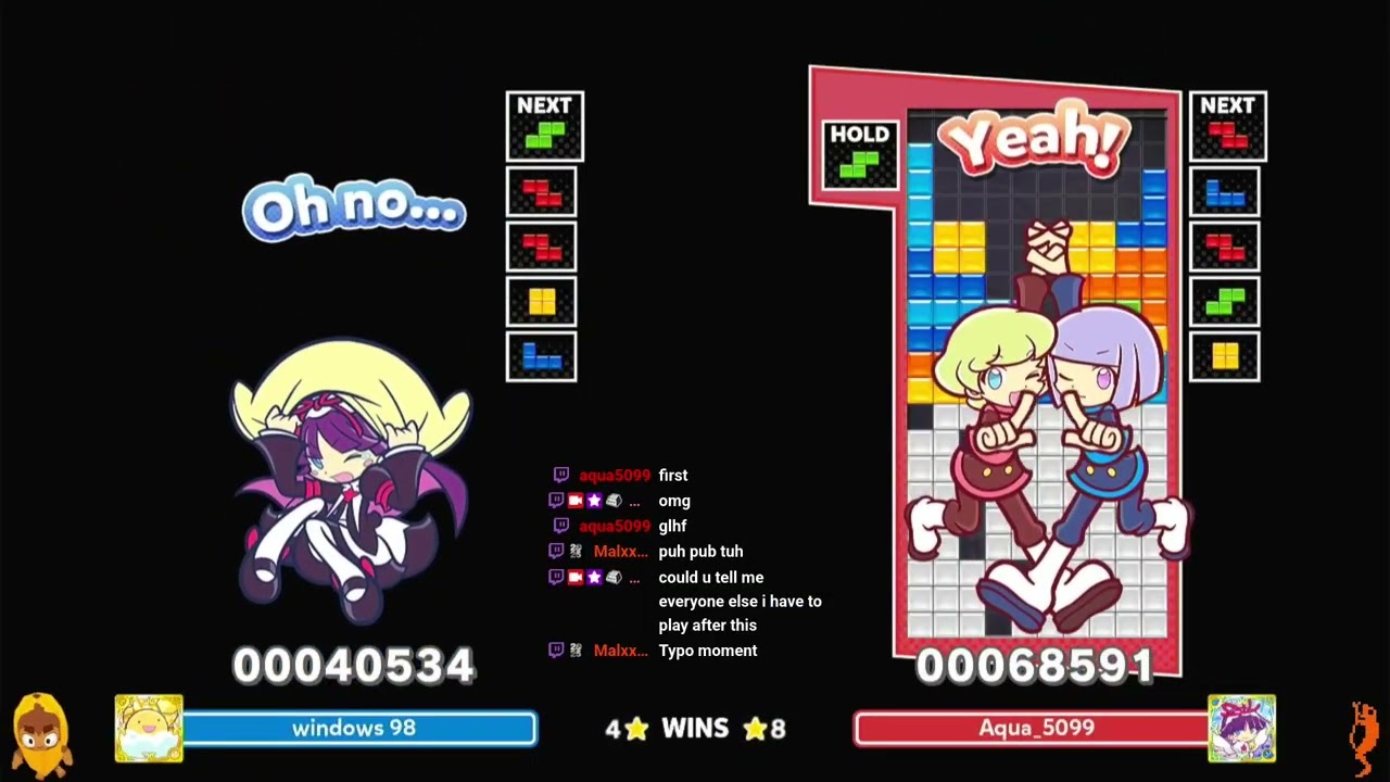 Bankai League Tetris - vs Aqua (PPT2-SW)