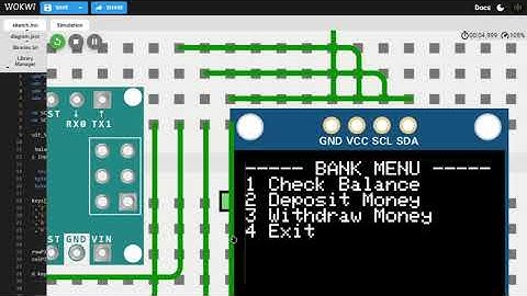Arduino Banking System with OLED Display & Keypad | Deposit, Withdraw, Check Balance