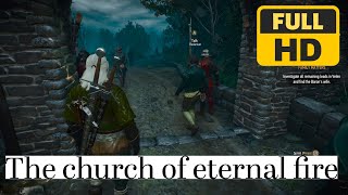 The Witcher 3 - The church of eternal fire scene (Xbox)