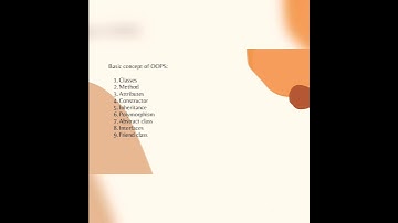 SAP OOPS ABAP - Basic concepts: 1