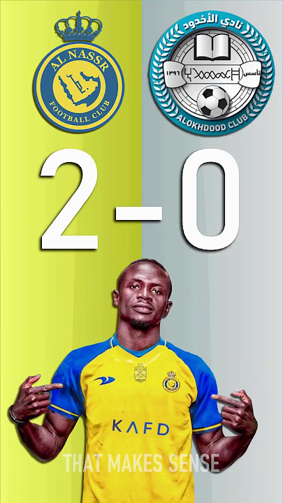 Al-Nassr Riyadh vs Al-Okhdood Club : Saudi Pro League Score Predictor - hit pause or screenshot