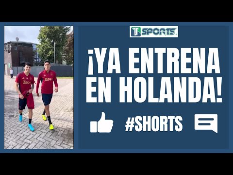 Así LLEGÓ Jorge Sánchez a su PRIMER ENTRENAMIENTO con el AFC Ajax #Shorts