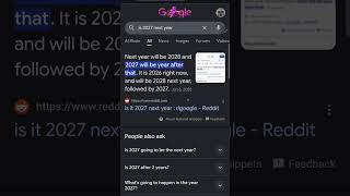 Is 2027 next year?