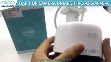 [UNI] - Đập hộp Camera IP Speed Dome Mini 3.0MP 360 độ Uniarch UHO-S2E