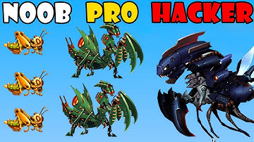 NOOB vs PRO vs HACKER - Insect Evolution Part 207 (Android,iOS)