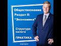 Структура налога