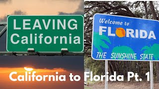 California to Florida On I-10 Pt. 1