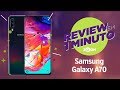 Samsung Galaxy A70 - Ficha Técnica | REVIEW EM 1 MINUTO - ZOOM