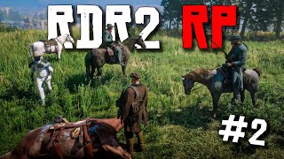 ВЫЖИВАНИЕ В RDR 2 RP #2 ГРАБИТЕЛИ