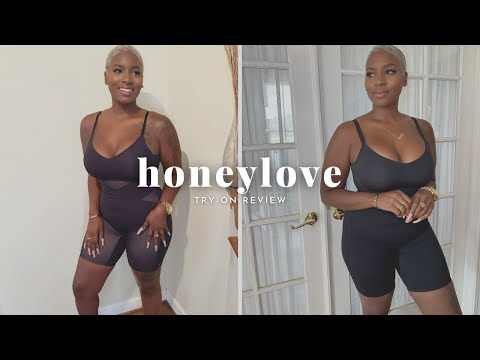 SNATCHED WAIST, LOW BACK!  New HoneyLove Try-On 