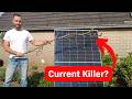 Shade Effects on a Solar Panel - Branches, Wire, and partial shadow