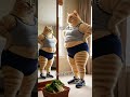 chubby cat return to sport #9cutecat #shorts #cat #funny #catai #kitten #story