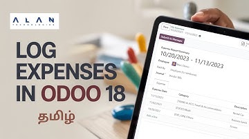 How to Log Expense in Odoo Expenses | Odoo 18 Expenses Tutorials | Odoo 18 Tutorials Tamil (தமிழ்)