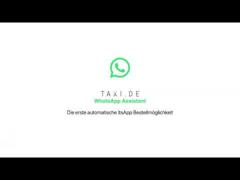 Der WhatsApp Assistant von Taxi.de