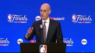 Adam Silver Addresses Losing Inside The NBA With New TV Deals