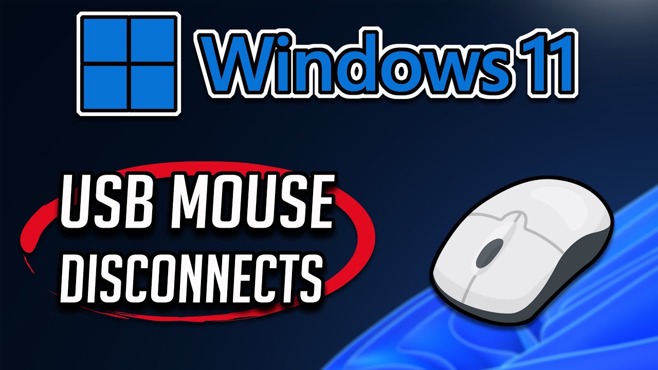 Fix: “USB Mouse Keeps in Windows 11” - Four Quick Solutions - YouTube