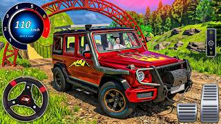 Uphill Mountain Jeep Driver 3D | Luxury SUV Prado Stunts - Android GamePlay screenshot 3