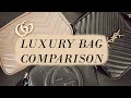 BAG COMPARISON | GUCCI SOHO DISCO | YSL LOU CAMERA BAG | GUCCI MARMONT CAMERA BAG | What Fits Inside