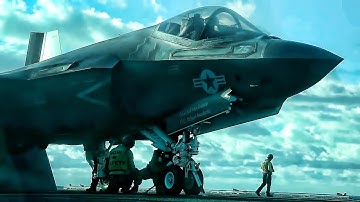 F-35C Launch From Aircraft Carrier • View From The Bubble