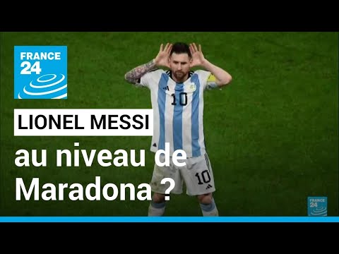 Mondial-2022 : Messi au niveau de Maradona ? • FRANCE 24