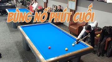 Bida cadre 71/2 CHÍ THANH gặp QUANG HỘI phút cuối căng thẳng giải mở rộng cúp BÀ CHIỂU