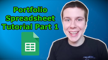 How To Create a Dividend Stock Portfolio Tracking Spreadsheet Using Google Sheets | Part 1