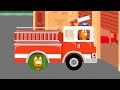 Fire truck song     meow meow kitty   nursery rhymes