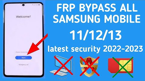 Samsung A10/A20/A30/A50/A70 FRP Bypass Remove Google Account Lock Android 10/11 New Method 2022-2023