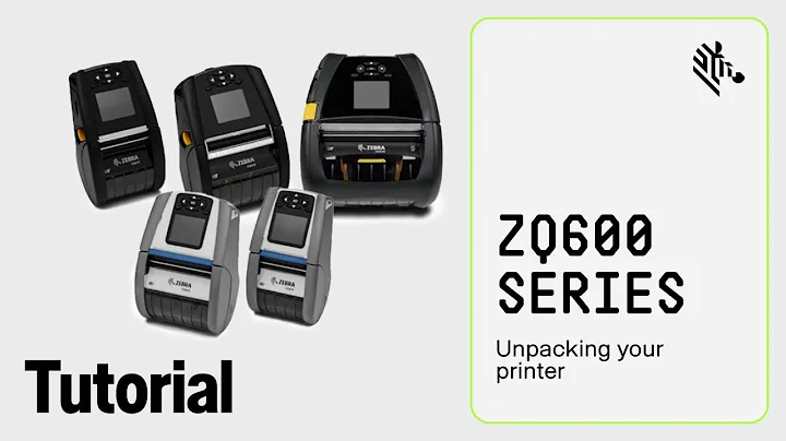 Zebra ZQ600 Series How To: Unpack your Printer