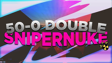 Insane 50-0 DOUBLE SNIPER NUKE Gameplay (Krunker.io)
