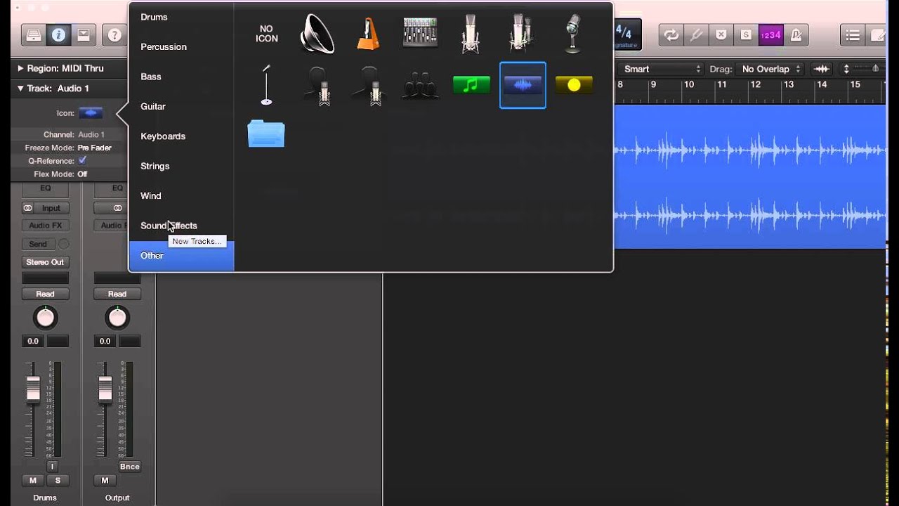 How to Change Track Icons in Logic Pro X YouTube
