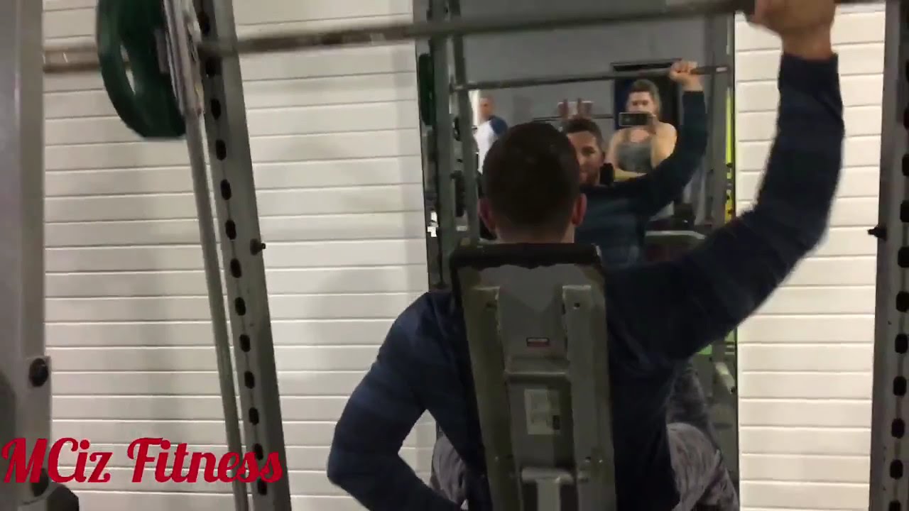 single arm shoulder press world record Shoulder Press - Single Arm on seated Smith Machine