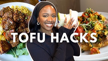 FINALLY! How to Make Tofu Actually Taste GOOD | Beginner