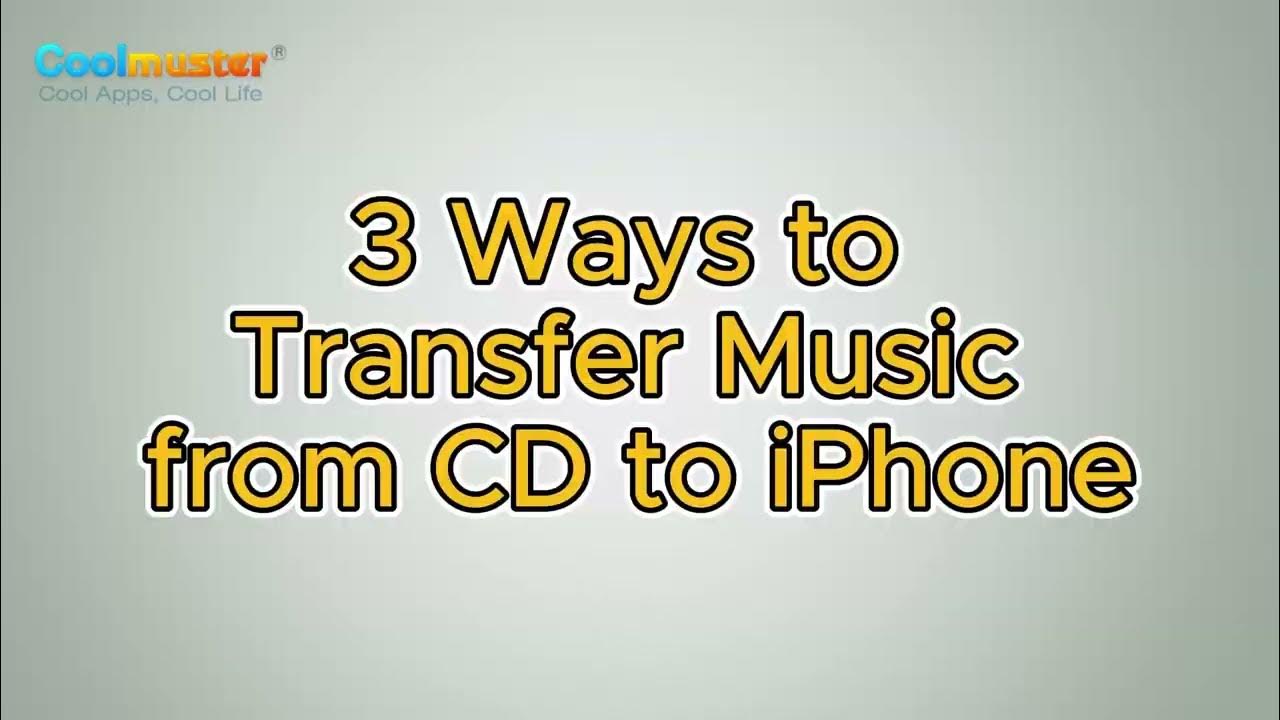 How To Transfer Music From Cd To Phone