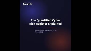 The Cyber Risk Register, Reimagined With Quantification | Kovrr