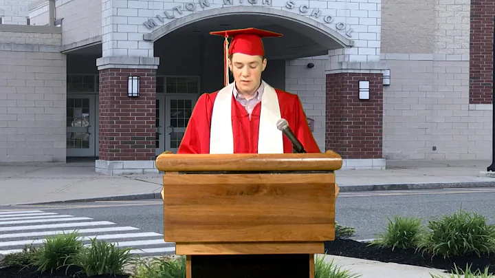 Milton HS 2020 graduation speaker - Fritz Lalley