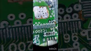 le cayó agua. cambio de micro. preamplificador y algunos componentes smd