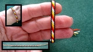 Beading4perfectionists : How to keep the black braid on the outside macrame tutorial