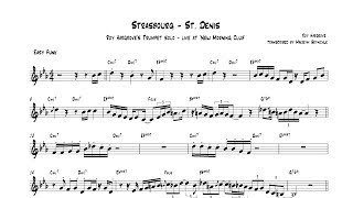 Roy Hargrove - Strasbourg - St.  Denis LIVE Trumpet Solo chords sheet