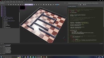 E-Puck robot wall follower webots