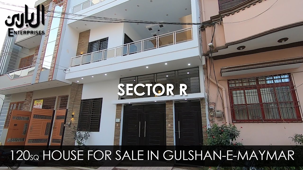 120 SQ House For Sale 17 GulshaneMaymar, Karachi Al Bari