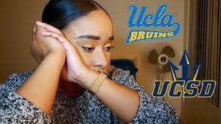 UCLA and UCSD Acceptance Decision 2018