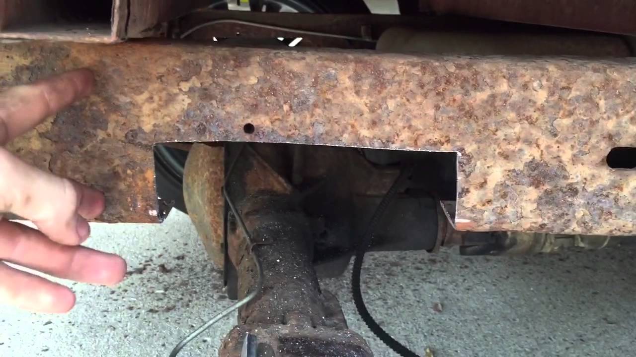 Notch Frame to Lower Silverado CNotch S10 Blazer YouTube
