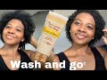 NEW Cream of nature shrinkage defense pure honey curl activator | No shrinkage quick wash and go