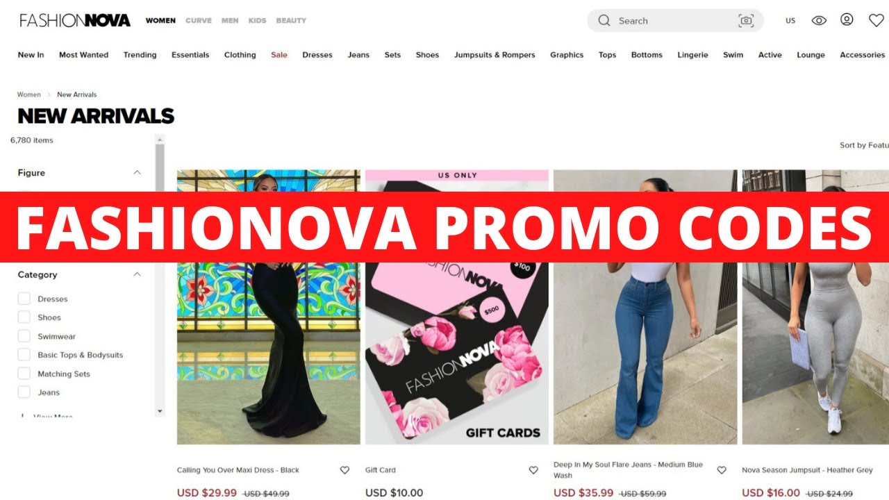 Best Fashion Nova Discount Code 50% Off Coupon Promo Code 2023 - YouTube