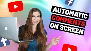 How To Get Comments To Automatically Show On Screen During Your Livestream
