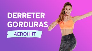 Aula de Ginástica - Derreta Gorduras com 20 min de AeroHIIT