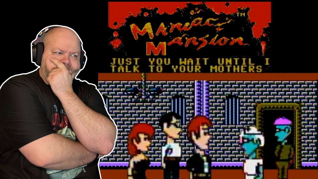 Point and Click All the Way to the Dungeon...Maniac Mansion