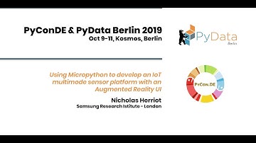 Using Micropython to develop an IoT multimode sensor platform with an Augmented Reality UI